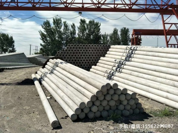 微山190*10米非预应力水泥电线杆